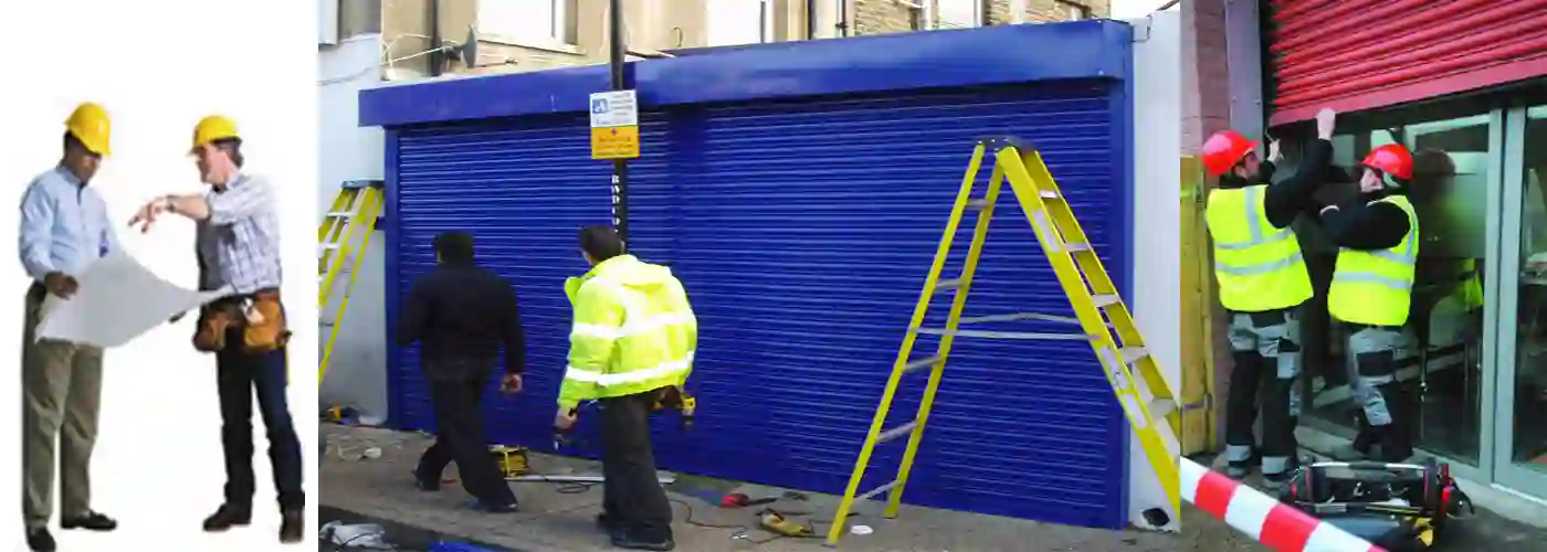 Professional roller shutter repair service in Heathrow